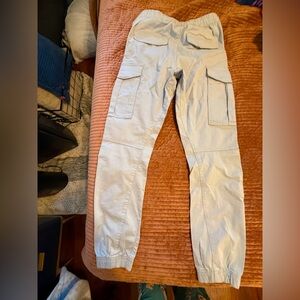 H&M Men's Light Gray Cargo Pants